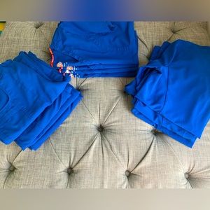 Dickies women’s EDS signature scrubs in galaxy blue